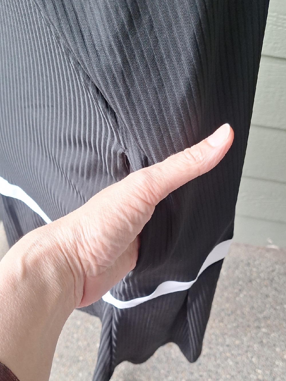 NWT Slazenger Black and White Golf Polo Dress Plus Size XXL - Picture 11 of 14